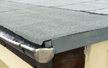 repair or replace Black Pill flat roofing?